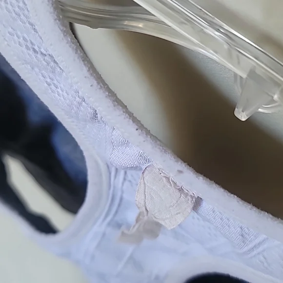 Calvin Klein Heathered Grey Reversible Performance Sports Bra - XS - Picture 7 of 9